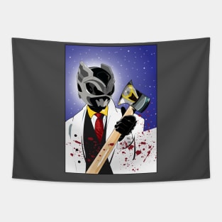 American Psycho Ranger Silver Tapestry