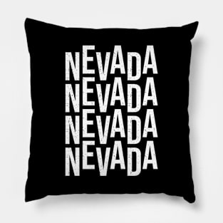 retro nevada Pillow