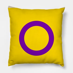 Alternate Intersex Pride Flag Pillow