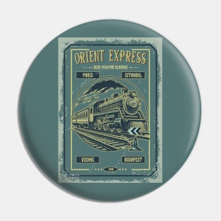 RETRO TRAIN Pin