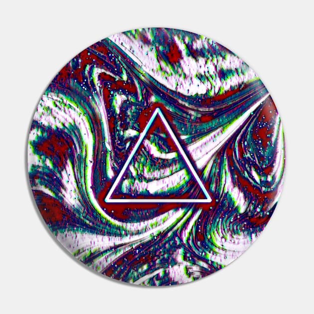 Distorted triangle Pin by Revier