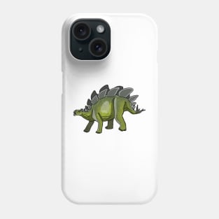 Stegosaurus dinosaur Phone Case