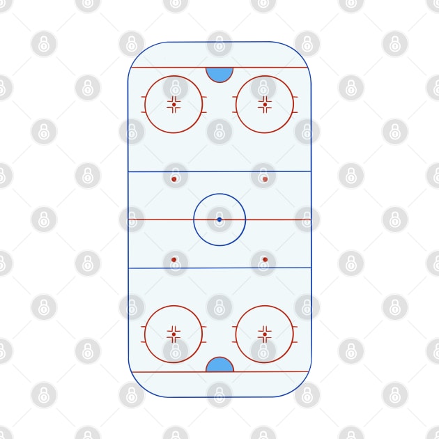 Hockey rink diagram by DaveDanchuk