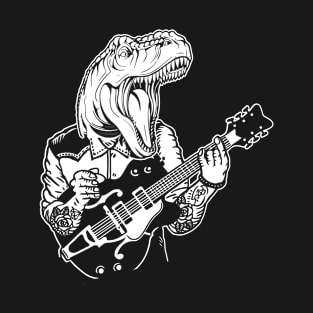 T-Rex Rock Player T-Shirt