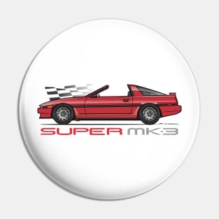 Red Mk3 Supra Pin