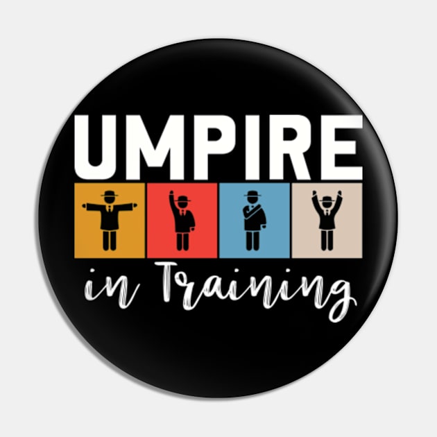 Umpire Training Pin by WyldbyDesign