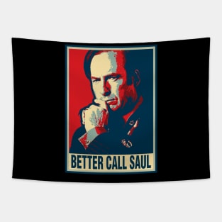 Vintage Better Call Character Film Tapestry