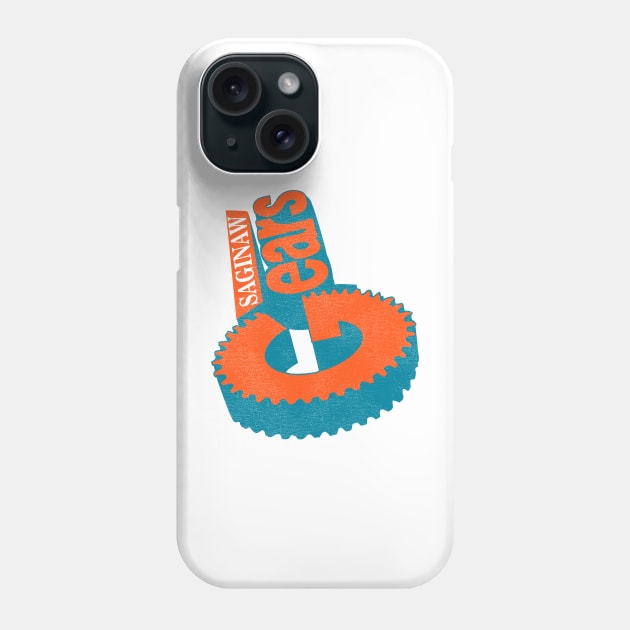 Defunct Saginaw Gears Hockey Team Phone Case by Defunctland