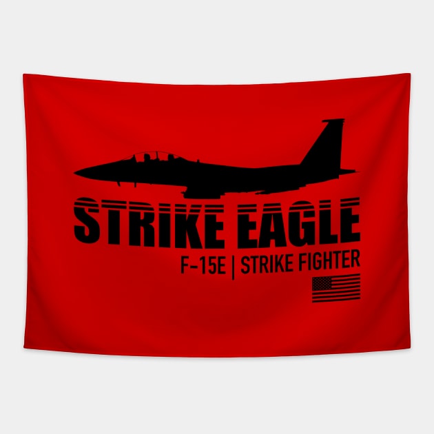 F-15 Strike Eagle Tapestry by TCP