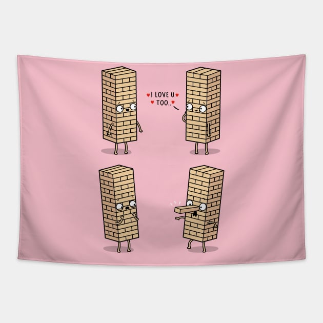 Liar Tower! Tapestry by Raffiti