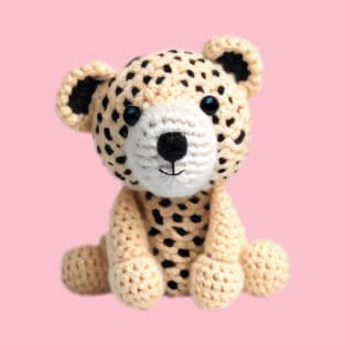 Leopard Crochet Baby Toy T-Shirt