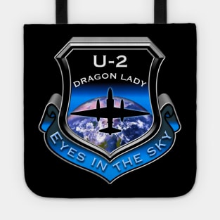 U2 Dragon Lady Eyes In The Sky shield Tote