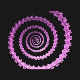 Infinite fractal spiral T-Shirt