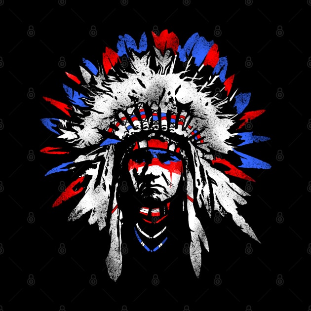 Native American Chief by Styr Designs