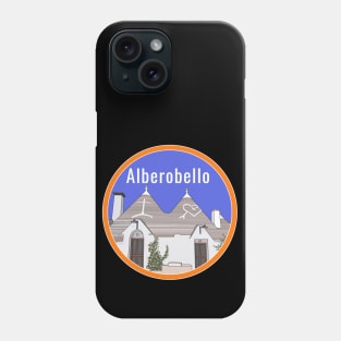 Trulli Houses Alberobello Bari Trullo Italy Phone Case