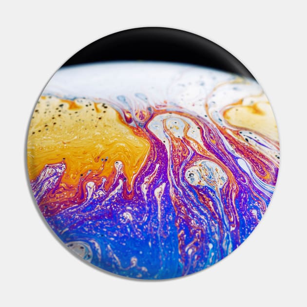 Soap Bubble Close Up Pin by philippemx