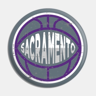 Sacramento Basketball 1 Pin