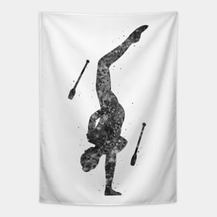 Rhythmic gymnastics with juggling Tapestry