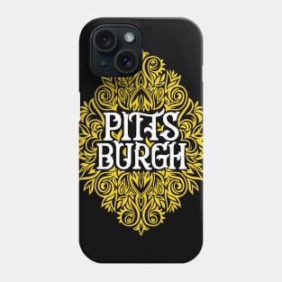 Pittsburgh Swirls Phone Case