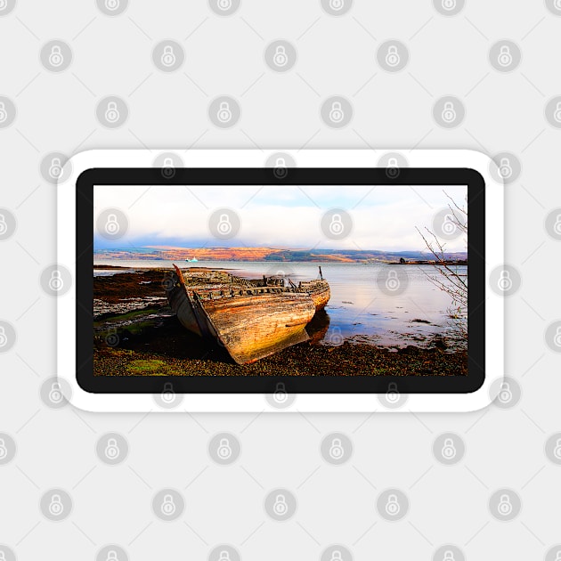 Fishing Boats, Isle of Mull Magnet by Graz-Photos