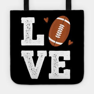 American Football LOVE Tote