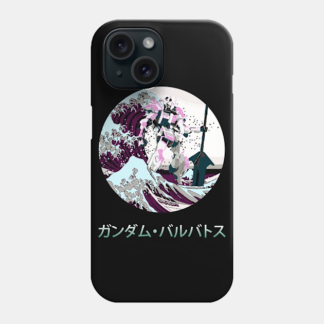 Great Wave Barbatos Phone Case by Rickster07