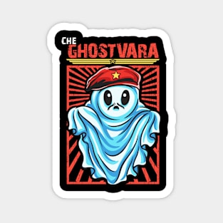 Funny Ghost Meme Pun Che Ghostvara Men Women Funny Halloween Magnet