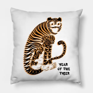 8ts New Year New Tiger Pillow