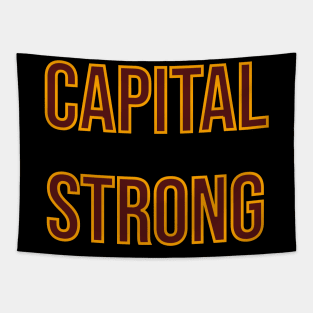 Capital Strong -  Washington Commanders Tapestry