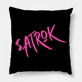 Satrok Brand (Pink) Pillow