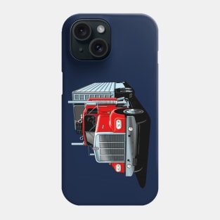 1976 Kenworth W900A in red Phone Case