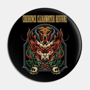 CREDENCE CLEARWATER REVIVAL BAND Pin