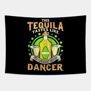 Funny Tequila Quote Cinco De Mayo Tapestry