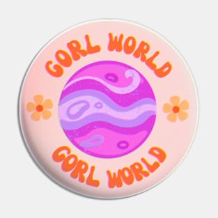 Gorl World Pin