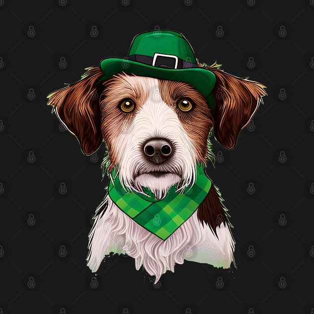 Dog St. Patrick's Day by Synithia Vanetta Williams