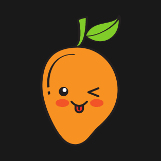 Cute Mango winking and blushing T-Shirt