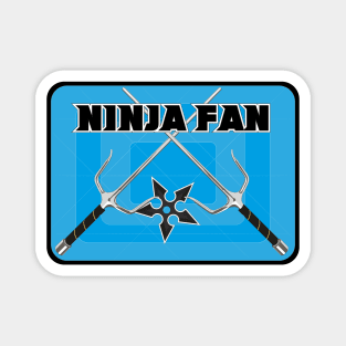 Ninja Fan Magnet