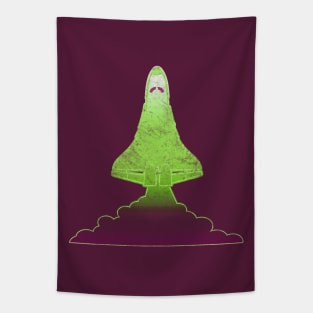 Retro Space Shuttle Launch Vintage gift Tapestry