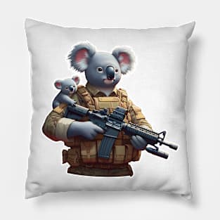 Tactical Koala Pillow