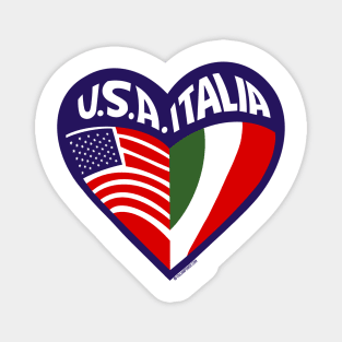 RETRO REVIVAL - "Love Italian American Style" Magnet