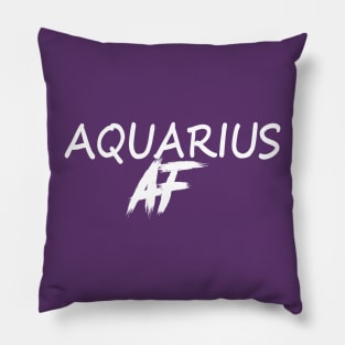 AQUARIUS AF WHITE Pillow