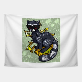 Racoon Tapestry