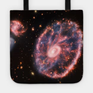 James Webb Space Telescope Deep Field Cartwheel Galaxy Tote