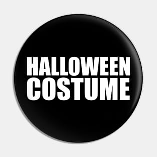 Halloween costume Pin