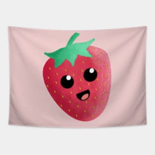 Cute Strawberry Tapestry