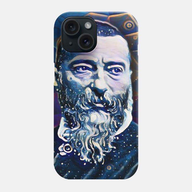 Jean-Baptiste Alphonse Karr Portrait | Jean-Baptiste Alphonse Karr Artwork 5 Phone Case by JustLit