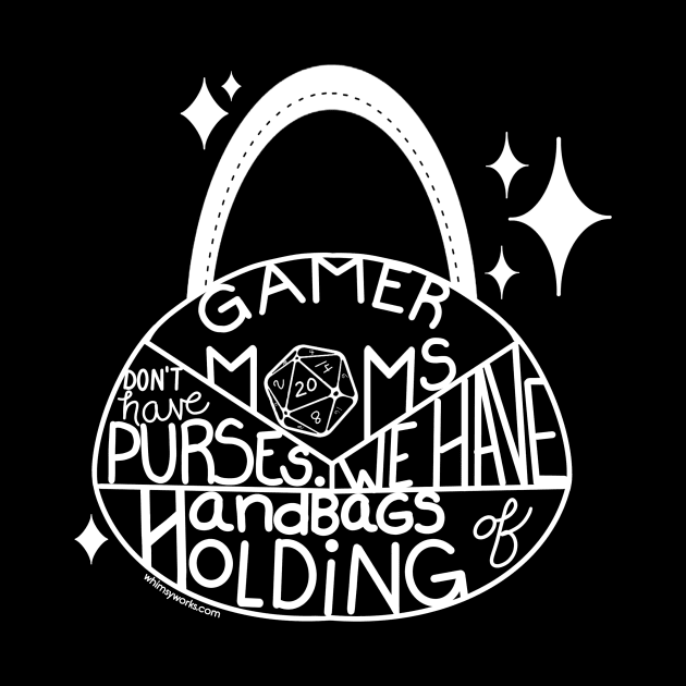 Gamer Mom // D20 // Handbag of Holding by whimsyworks