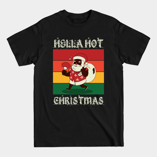 Discover African American Hipster Santa - African American Santa - T-Shirt