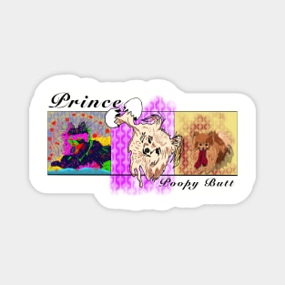 Prince Poopy Butt Magnet