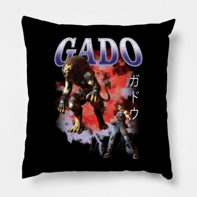 Gado the Lion Bloodyroar Pillow by lada untung